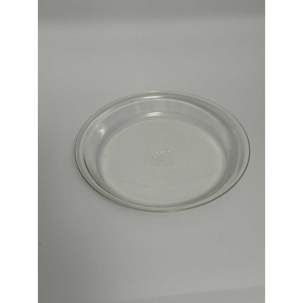 Vintage PYREX 209 Clear Glass 9” Pie Plate 23cm Corning NY USA Baking Dish